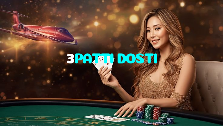 3PATTI DOSTI casino presented on mobile device in Pakistan with slots and live games